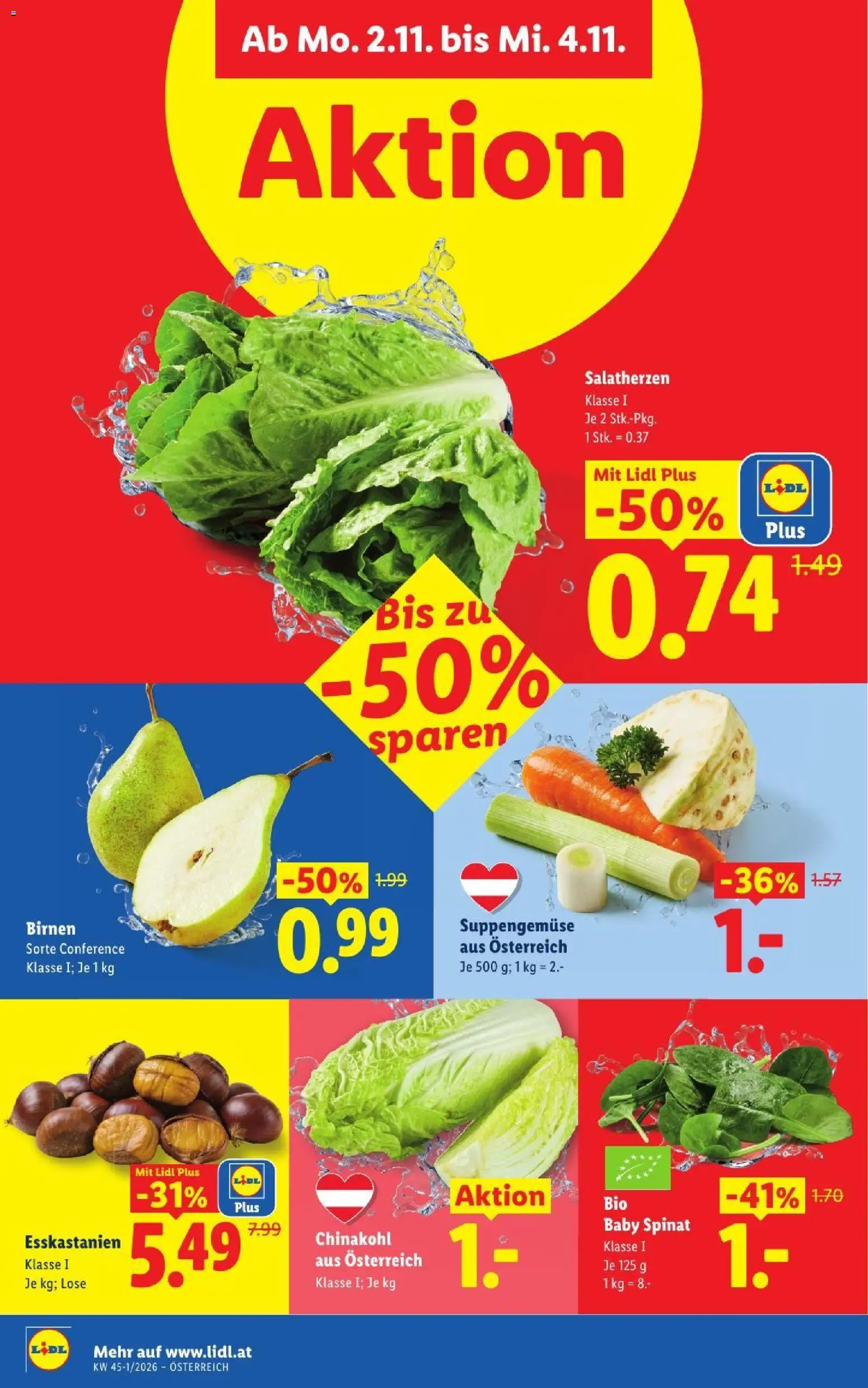 Lidl Flugblatt gültig ab 29.10.2026 | Seite: 39 | Produkte: Chinakohl
