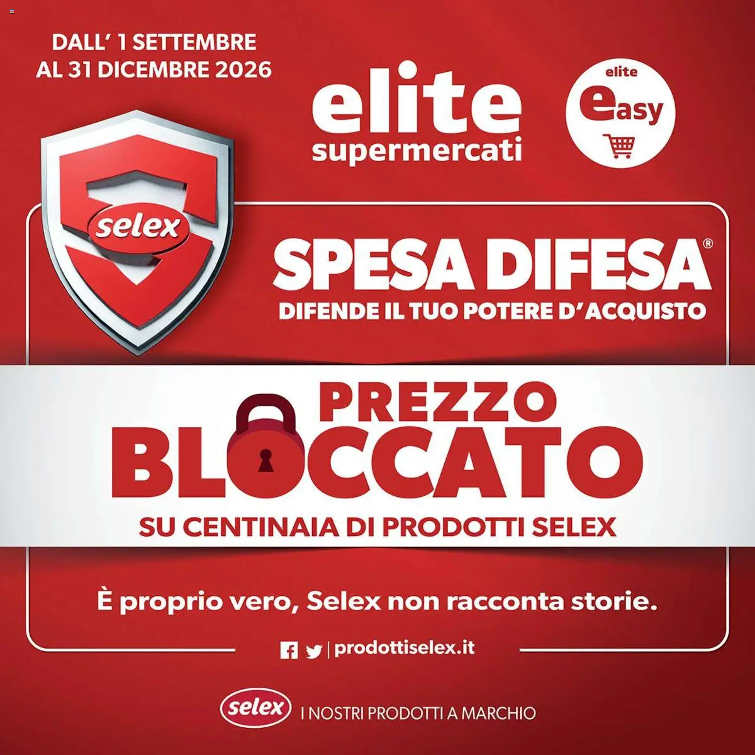Volantino Elite Supermercati del 01/09/2026 | Pagina: 1