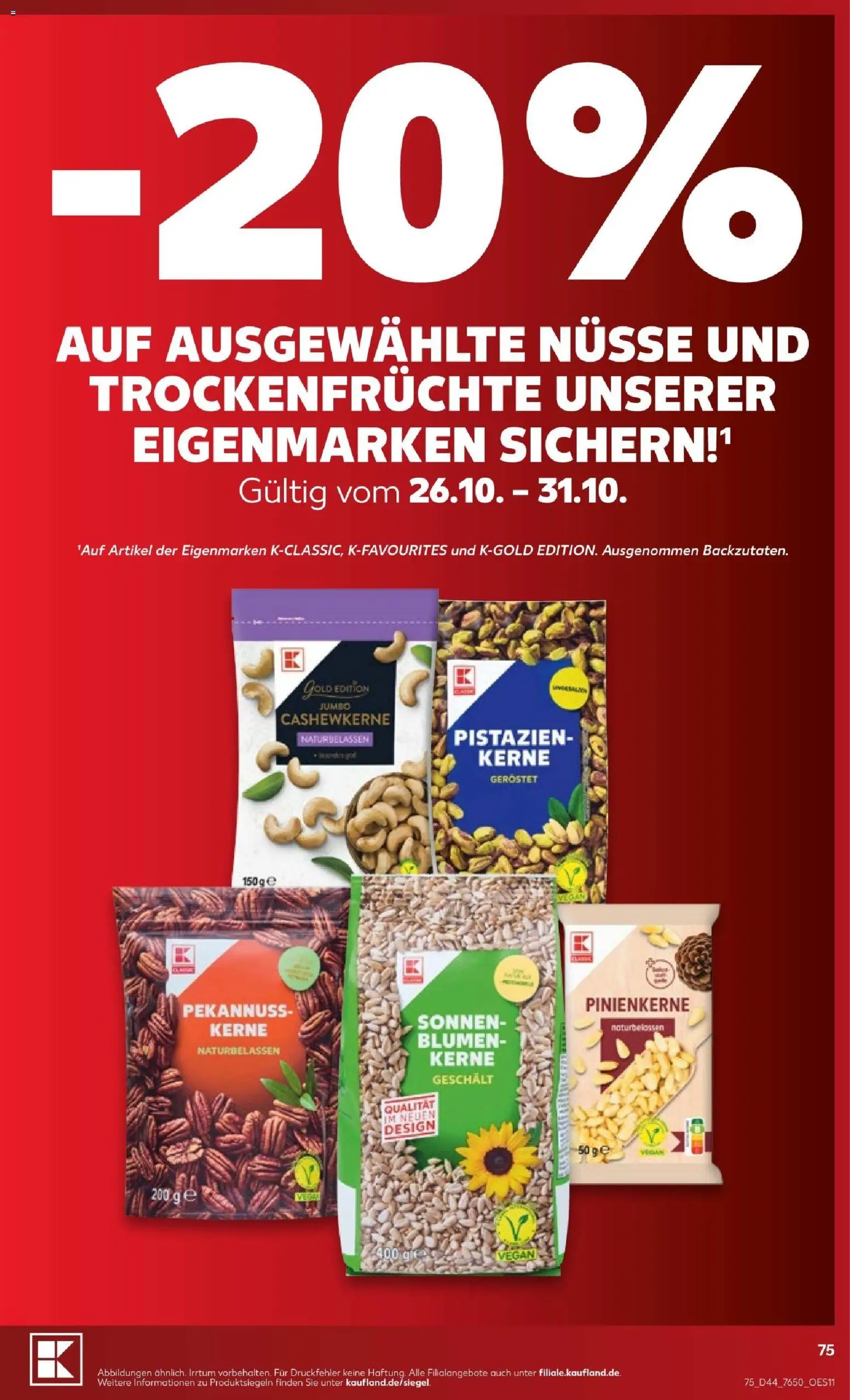 Kaufland Prospekt Stuttgart – gültig ab 25.10.2026 | Seite: 75