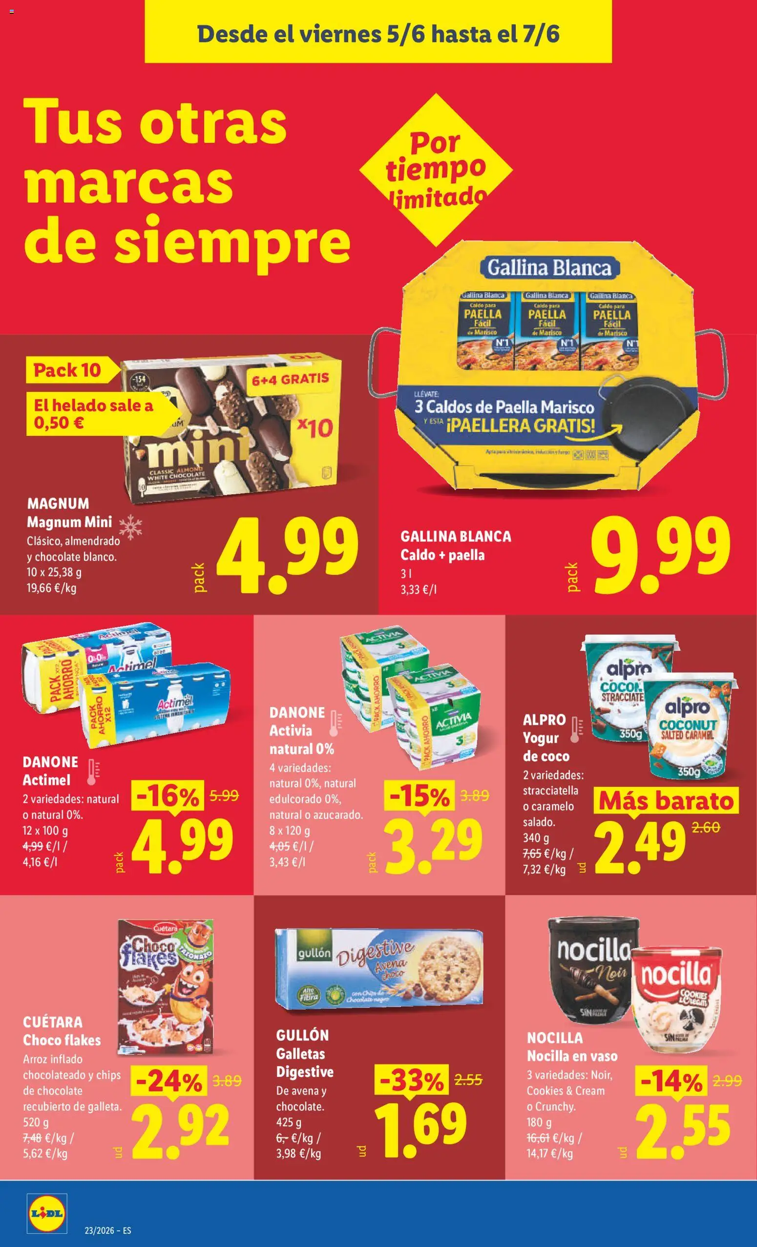 Lidl folleto Illes Balears │ válido desde el 01.06.2026 | Página: 30 | Productos: Yogur, Chocolate, Τυρόπιτα, Galletas