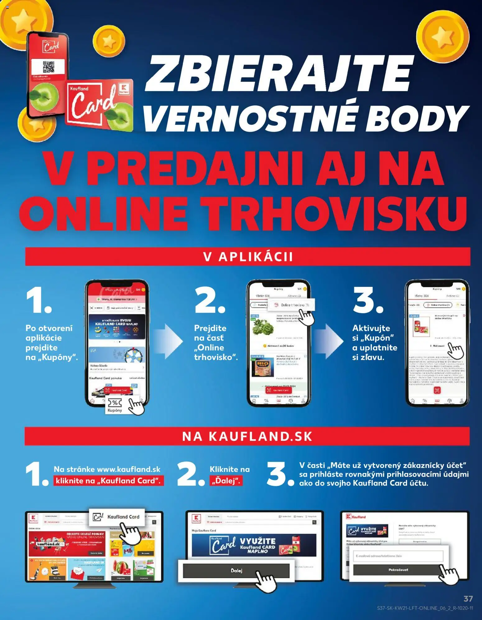 Nové Kaufland akcie – leták je platný od 21.05.2026 | Strana: 37