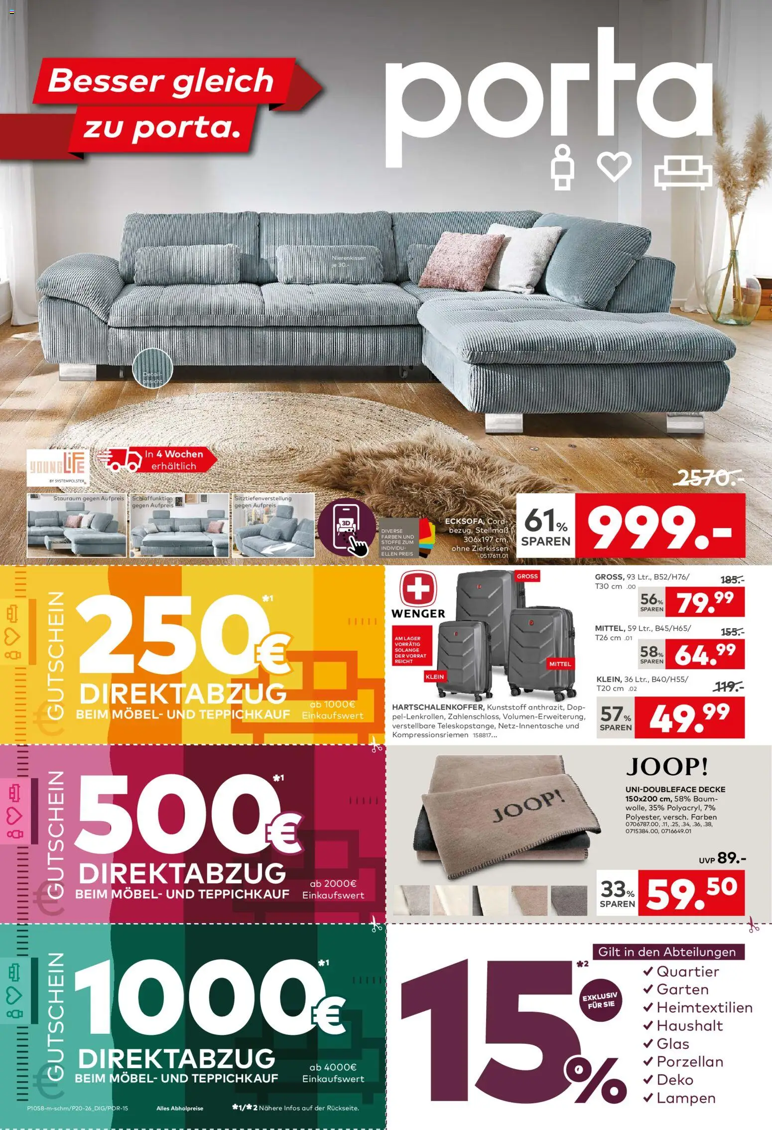 Porta! Prospekt 	 | 04.05.2026 | Wie erhält man einen begrenzten Rabatt? | Deutschland