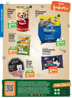 Studenac Katalog - Pregled kataloga iz trgovine Studenac, vrijedi od 09.09.2026 | Stranica: 40 | Proizvodi: Govedina, Hrana za mačke, Suha hrana za pse, Perad