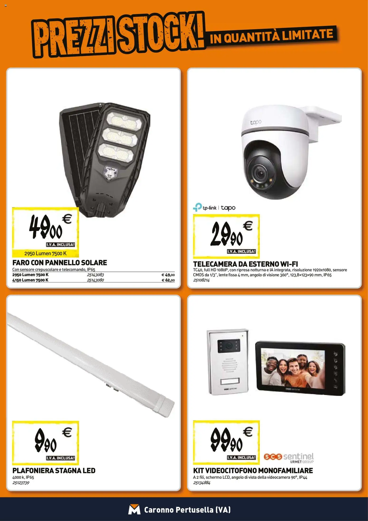 Volantino TECNOMAT del 29/10/2026 | Pagina: 10 | Prodotti: Schermo, Videocamera