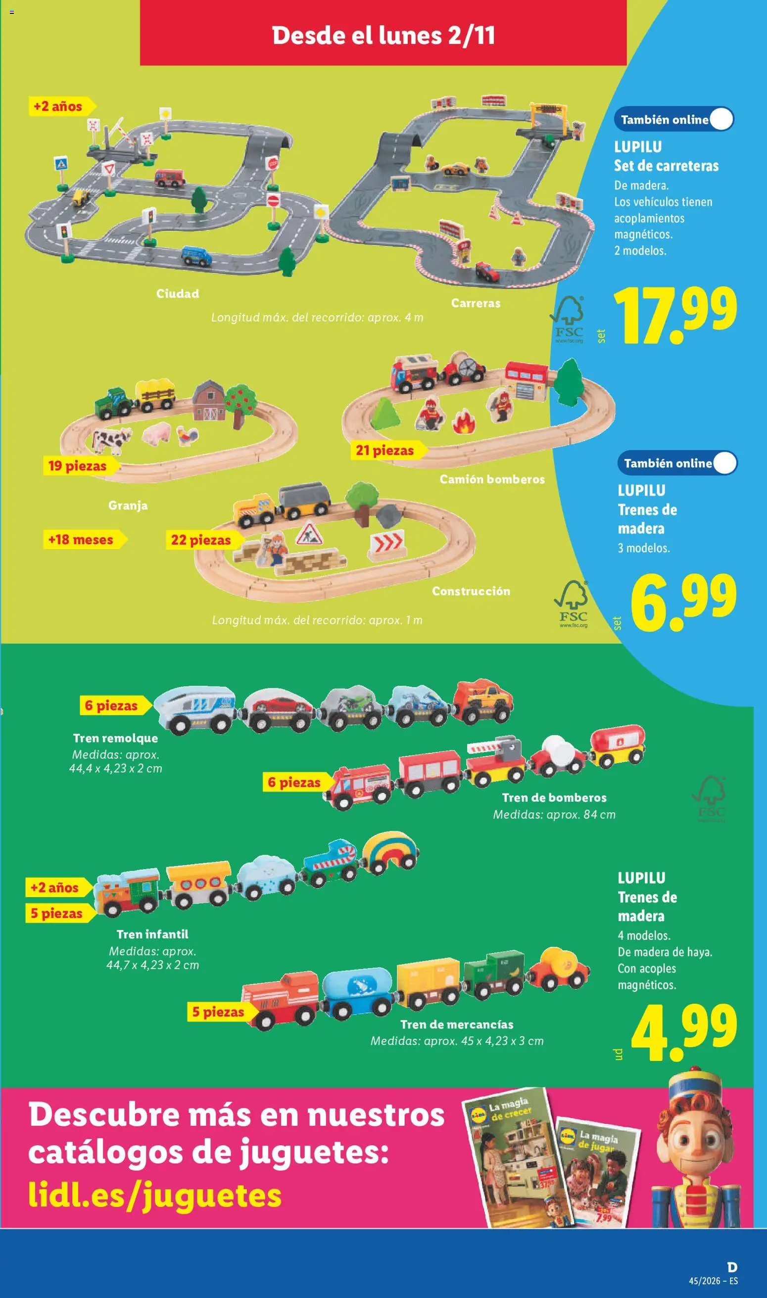 Lidl folleto de bazar │ válido desde el 02/11/2026 | Página: 9 | Productos: Juguetes, Remolque
