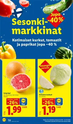 Lidl-mainoslehti voimassa 06/08/2026 alkaen | Sivu: 20