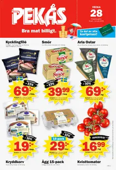 Pekås erbjudanden - Förhandsvisning av reklamblad från butik Pekås aktuell från 06/07/2026