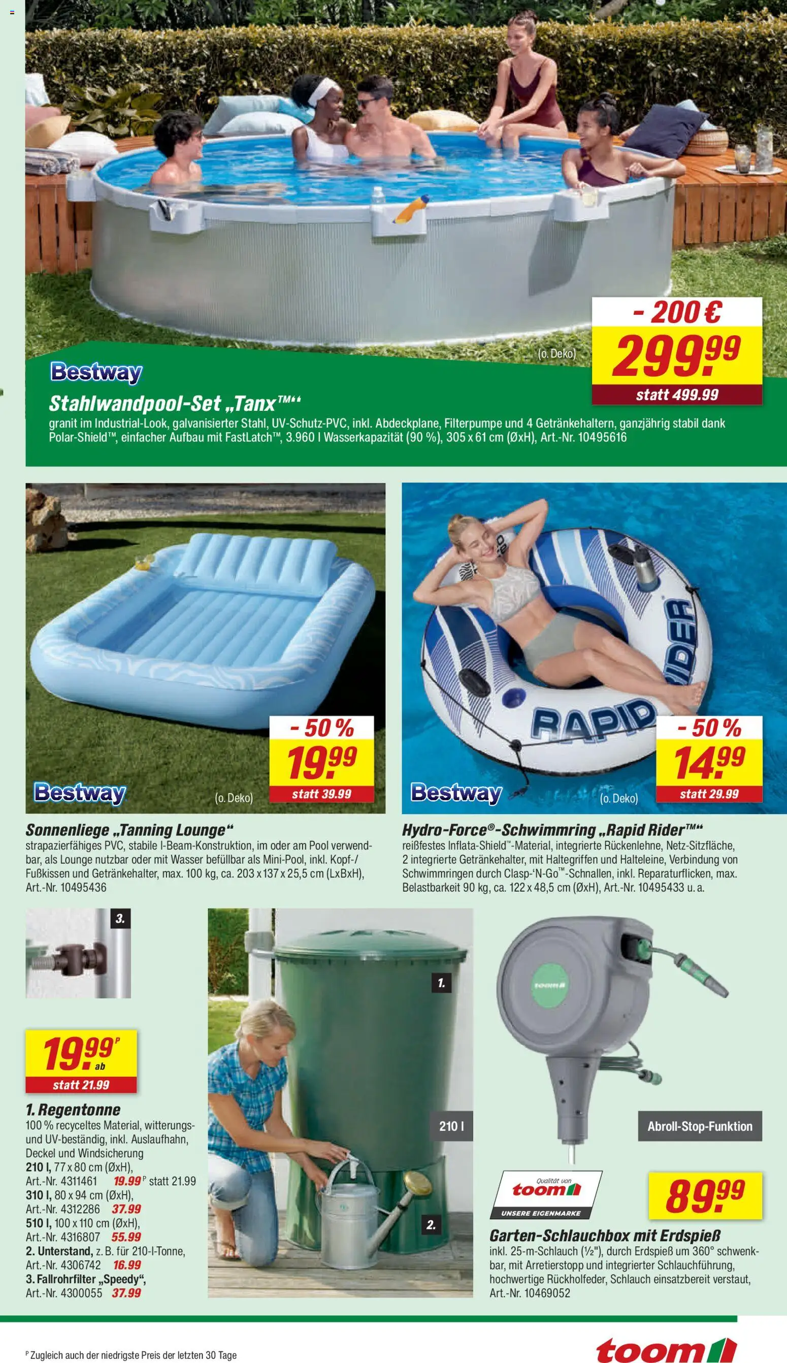 Toom Baumarkt Prospekt 	 – gültig ab 16.05.2026 | Seite: 7 | Produkte: Wasser