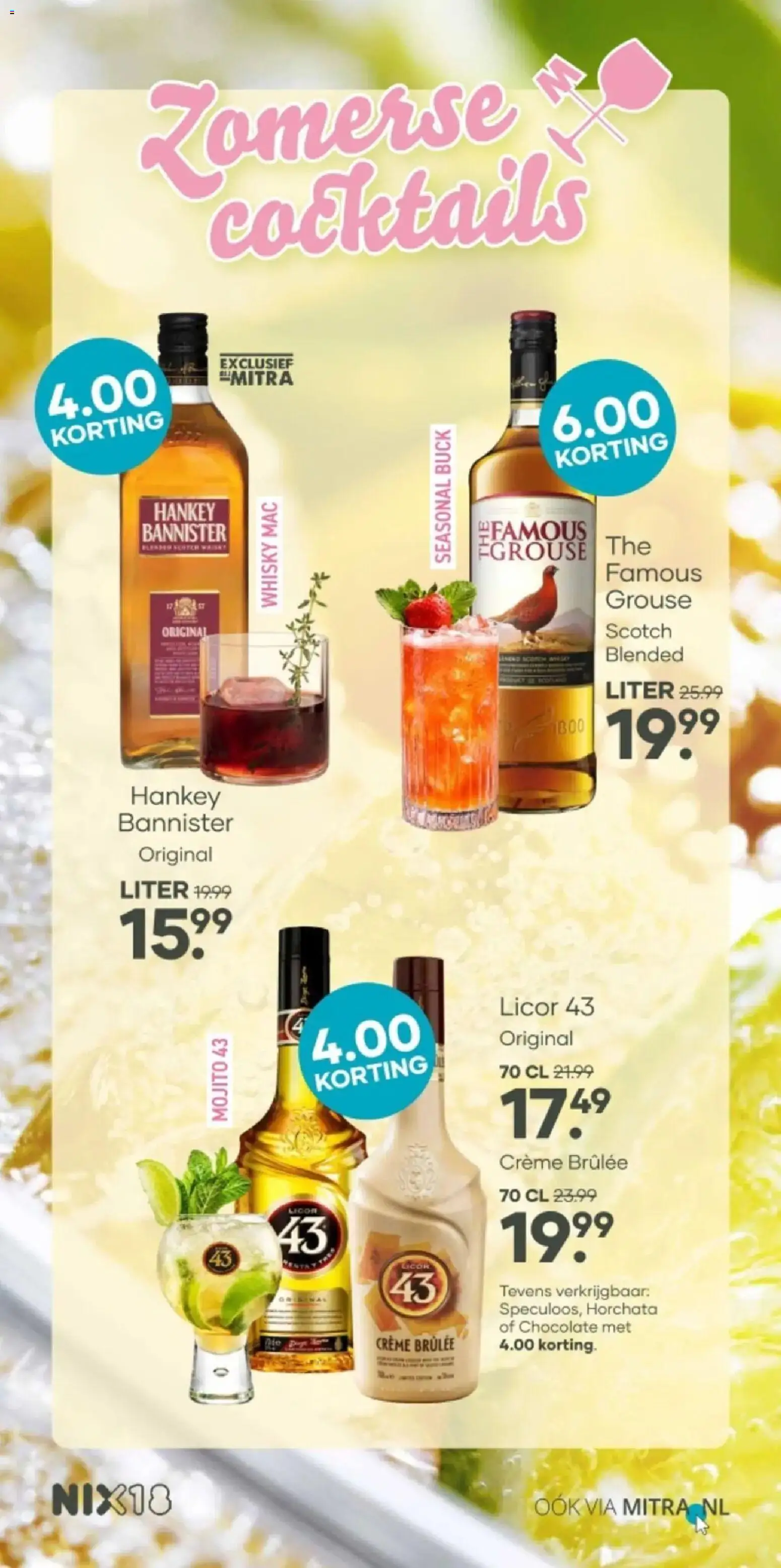 {H1} | Pagina: 21 | Producten: Whisky, Cocktails, Crème