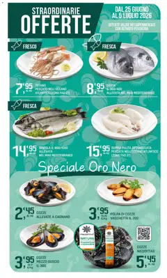 Anteprima del volantino DOK volantino valido a partire dal 25.06.2026 | Pagina: 21 | Prodotti: Cozze, Orata, Spigola, Totano