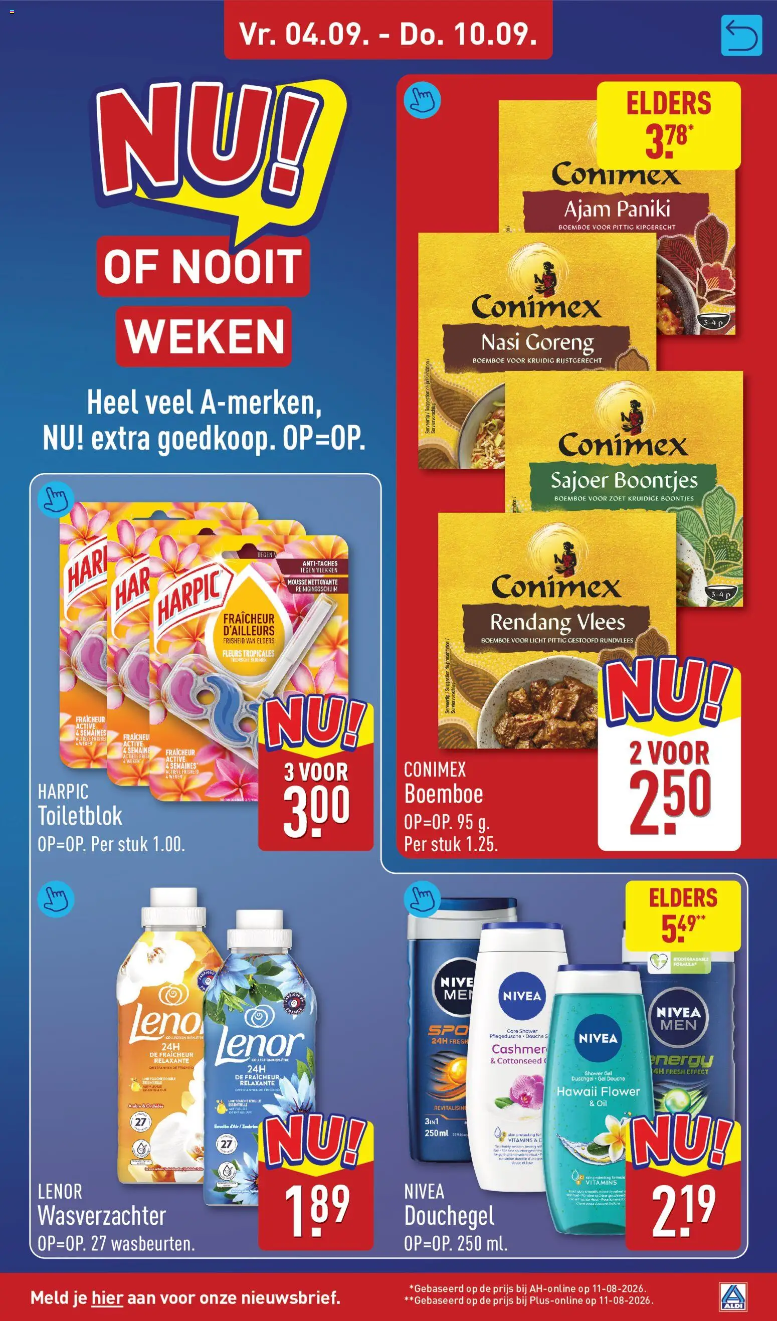 {H1} | Pagina: 7 | Producten: Bloemen, Toilet, Douche, Douchegel