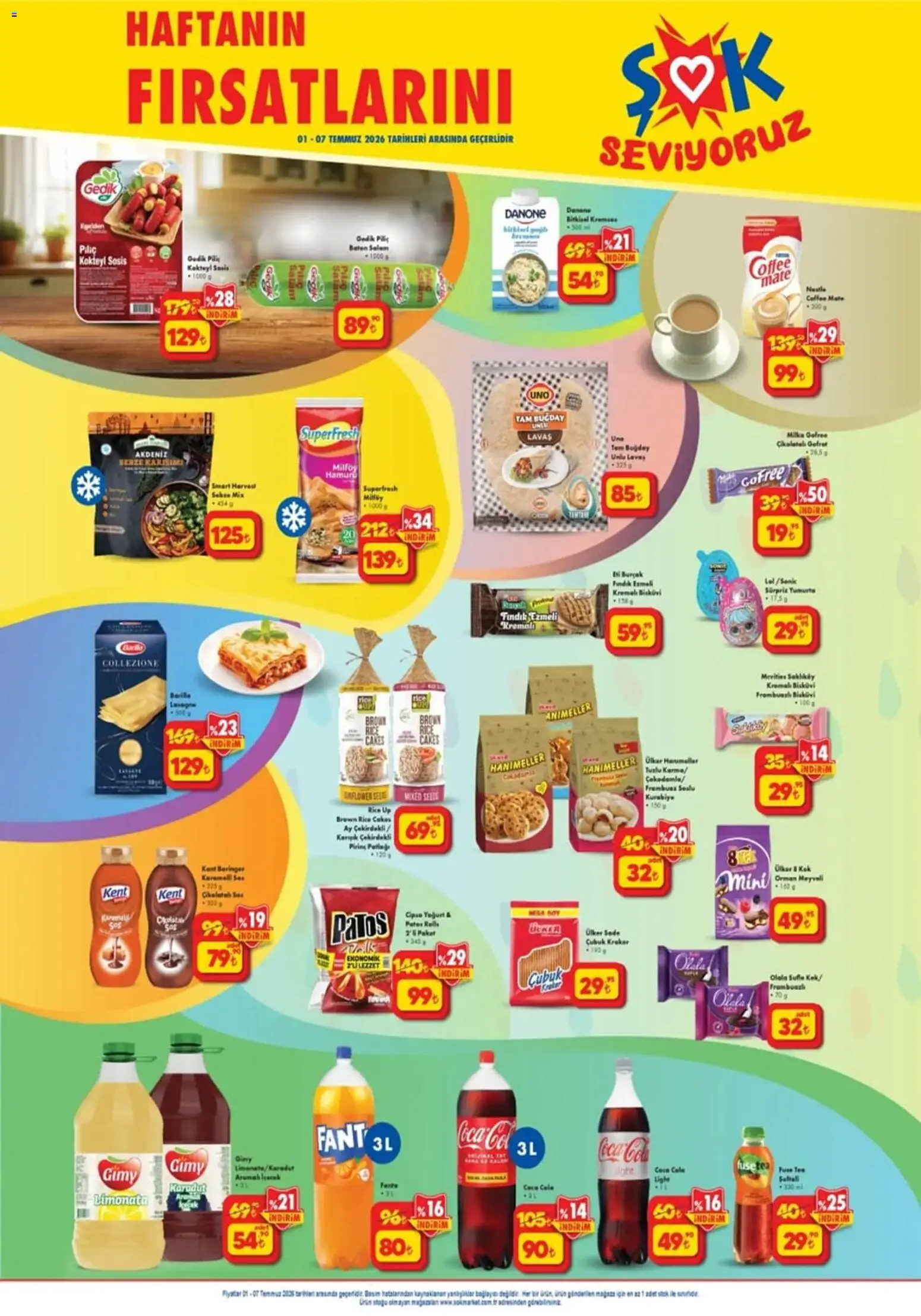 Şok Market Katalog - 01 Temmuz 2026 tarihinden itibaren geçerlidir | Sayfa: 5 | Ürünler: Frambuaz, Yoğurt, Fındık, Bisküvi