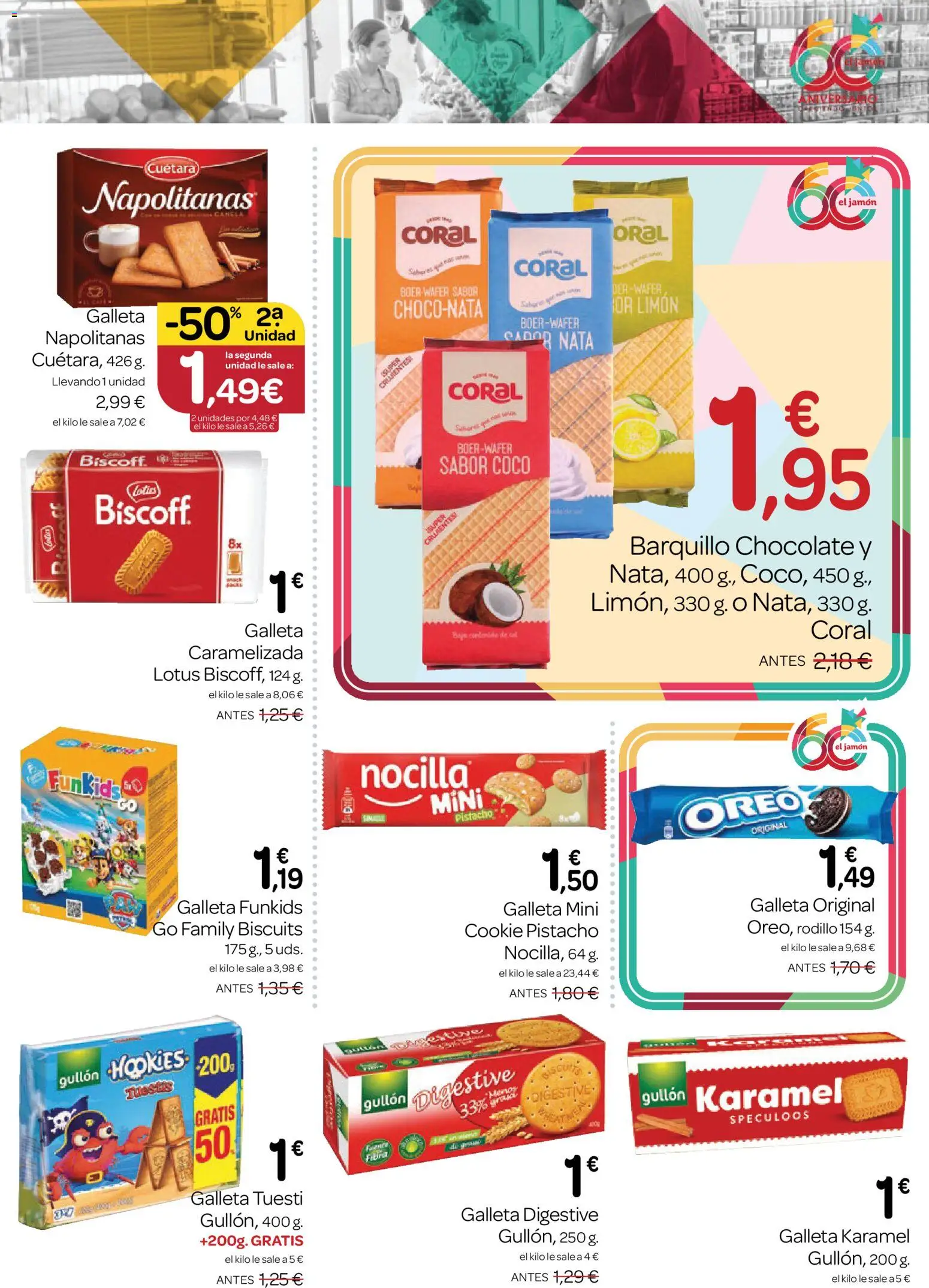 Supermercados El Jamón folleto │ válido desde el 24/09/2026 | Página: 13 | Productos: Oreo, Chocolate, Coco, Lotus