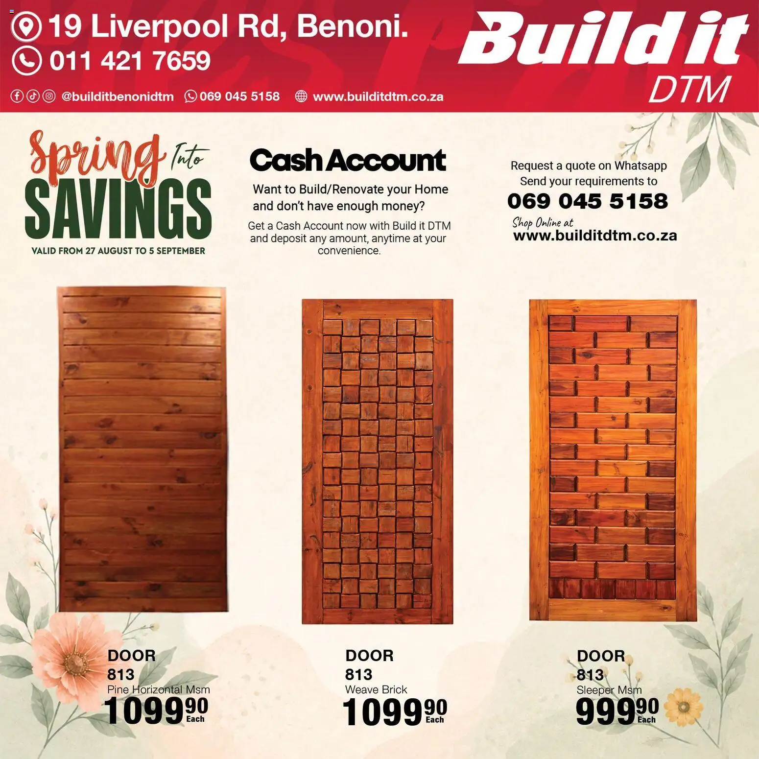 New Build It catalogue – valid from 27/08/2026 | Page: 3