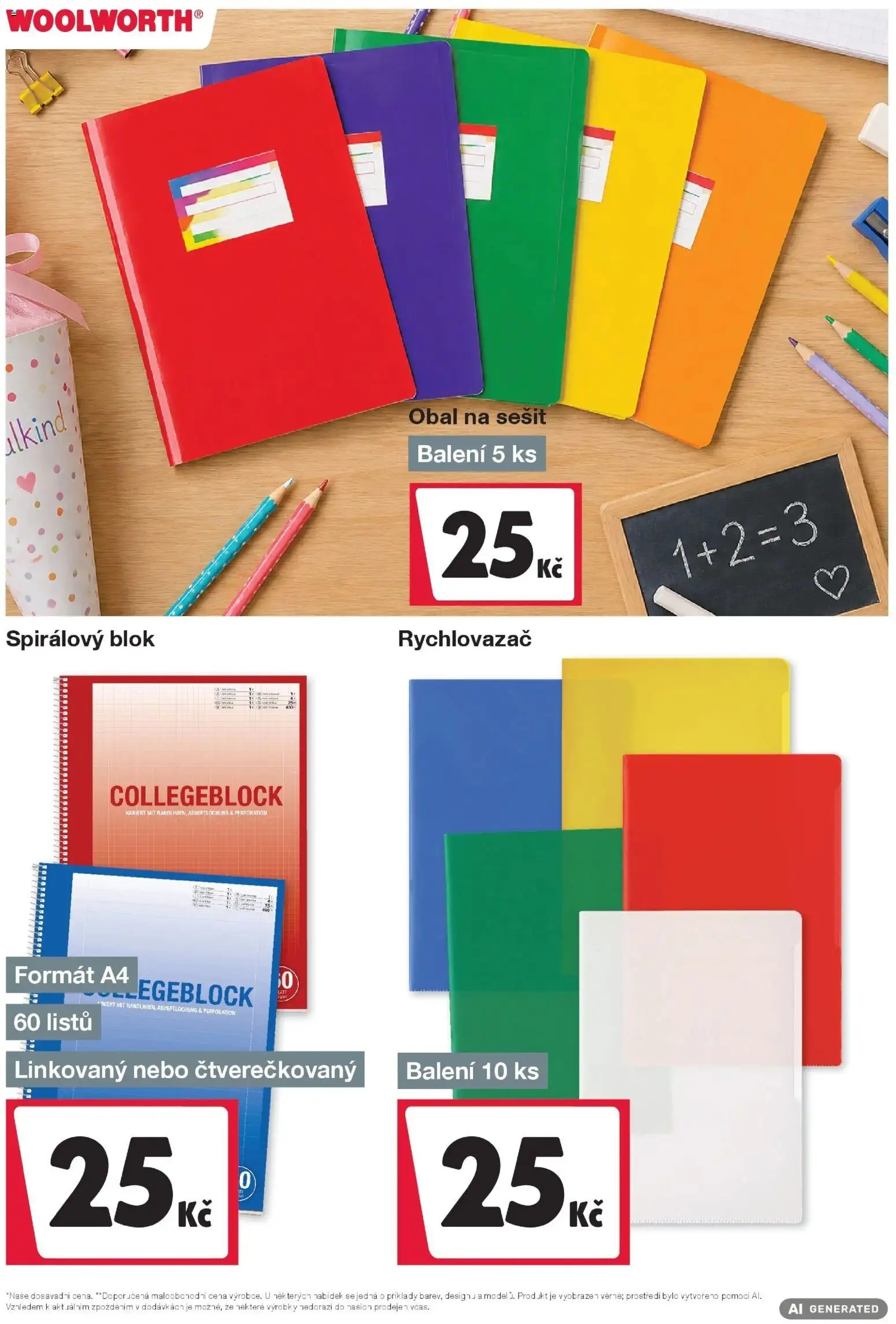 Woolworth leták od 21.08.2026 | Strana: 18 | Produkty: Sešit, Blok