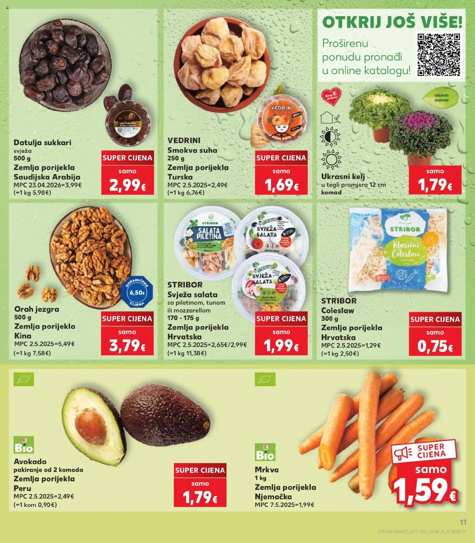 Kaufland katalog | vrijedi od 09.09.2026 | Stranica: 11 | Proizvodi: Kelj, Zemlja, Piletina, Mrkva