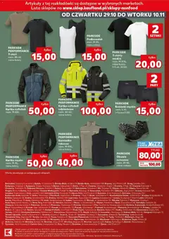 Pogląd oferty "PARKSIDE PERFORMANCE Kurtka softshell odblaskowa, rozm. 48-62, różne kolory" - ważna od 29.10.2026 | Strona: 15 | Produkty: Karta, Bokserki, Gazety, Bokserki męskie