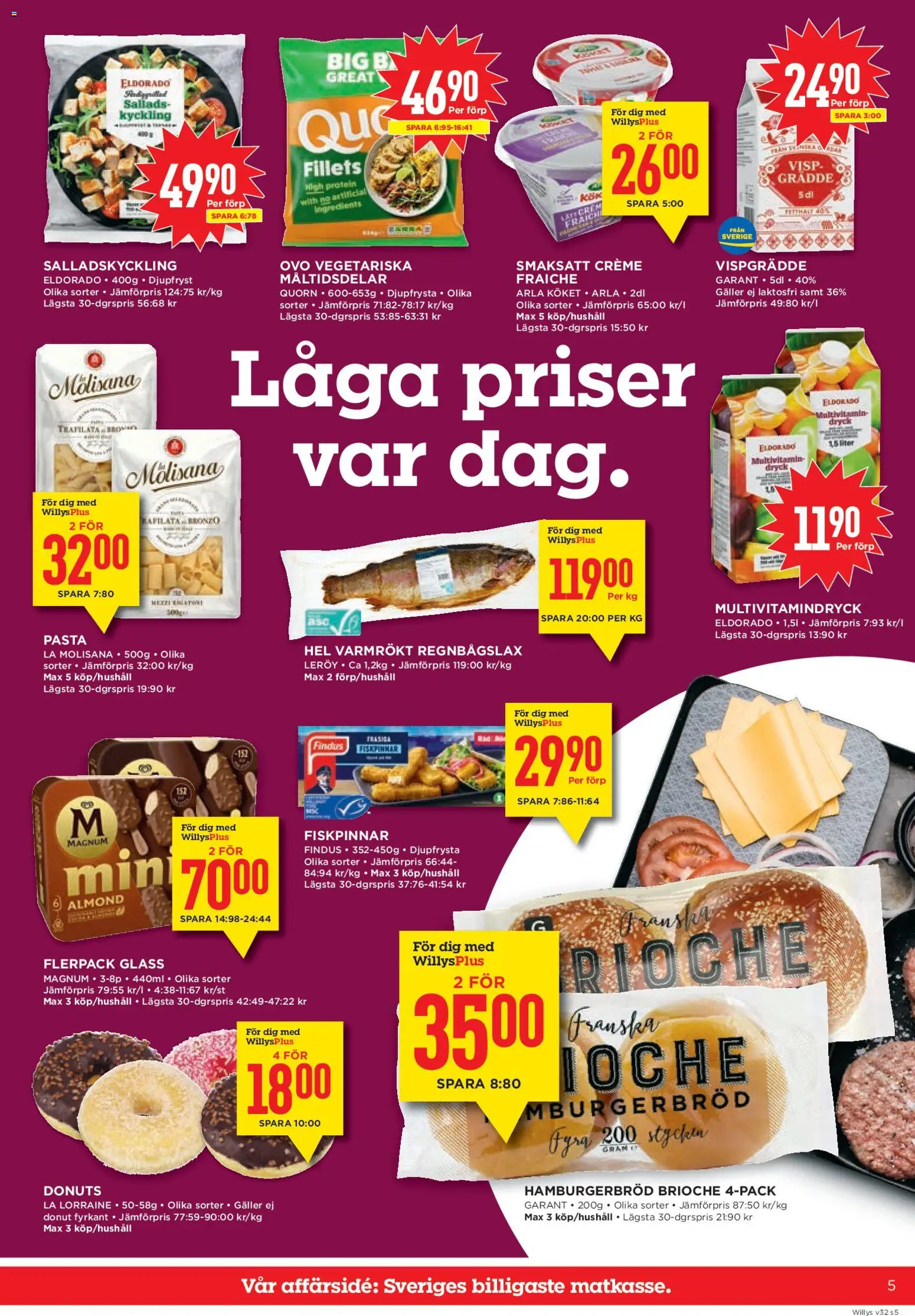 Willys reklamblad aktuell från 03/08/2026 | Sida: 5