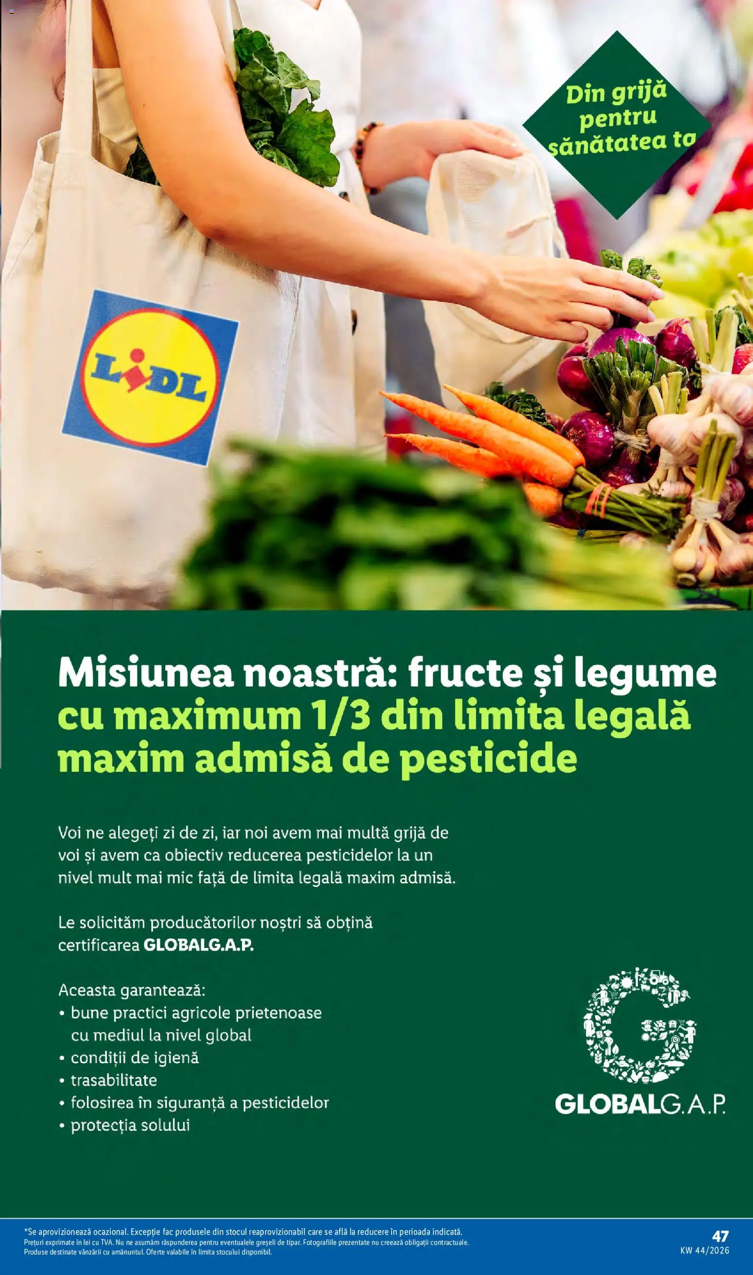 Noul catalog Lidl – valabil de la 26.10.2026 | Pagină: 47