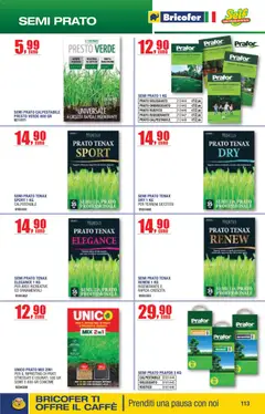 Anteprima del volantino Self volantino Primavera Estate valido a partire dal 14/04/2026 | Pagina: 113 | Prodotti: Concime, Caffè, Tè