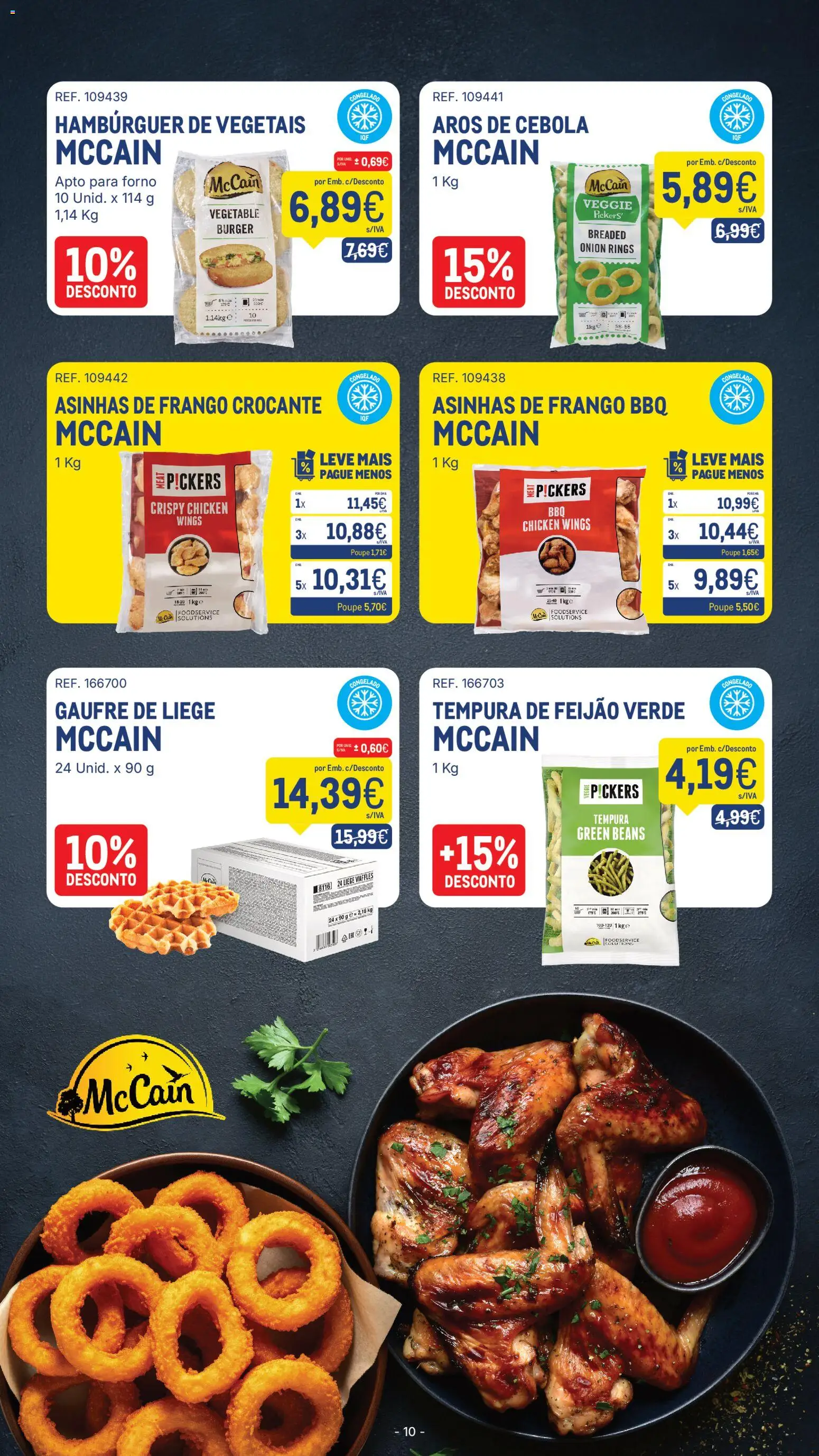 Makro folheto │ válido de 04/08/2026 | Página: 10 | Produtos: Forno, Frango, Hambúrguer, Cebola