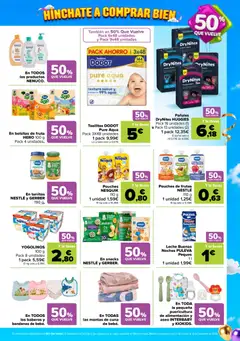 Vista previa Leche Buenas Noches PULEVA Peques 1 unidad 1,99€, Puleva Buenas Noches milk for kids, 1 unit. válido desde el 13/10/2026 | Página: 45