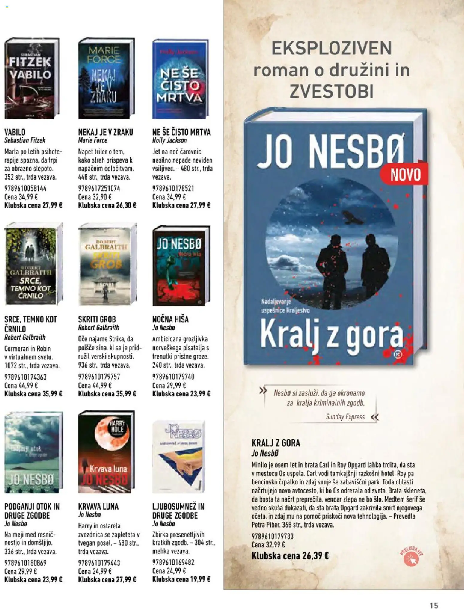 Novi Svet knjige katalog ponudbe – veljaven od 20.07.2026 | Stran: 15