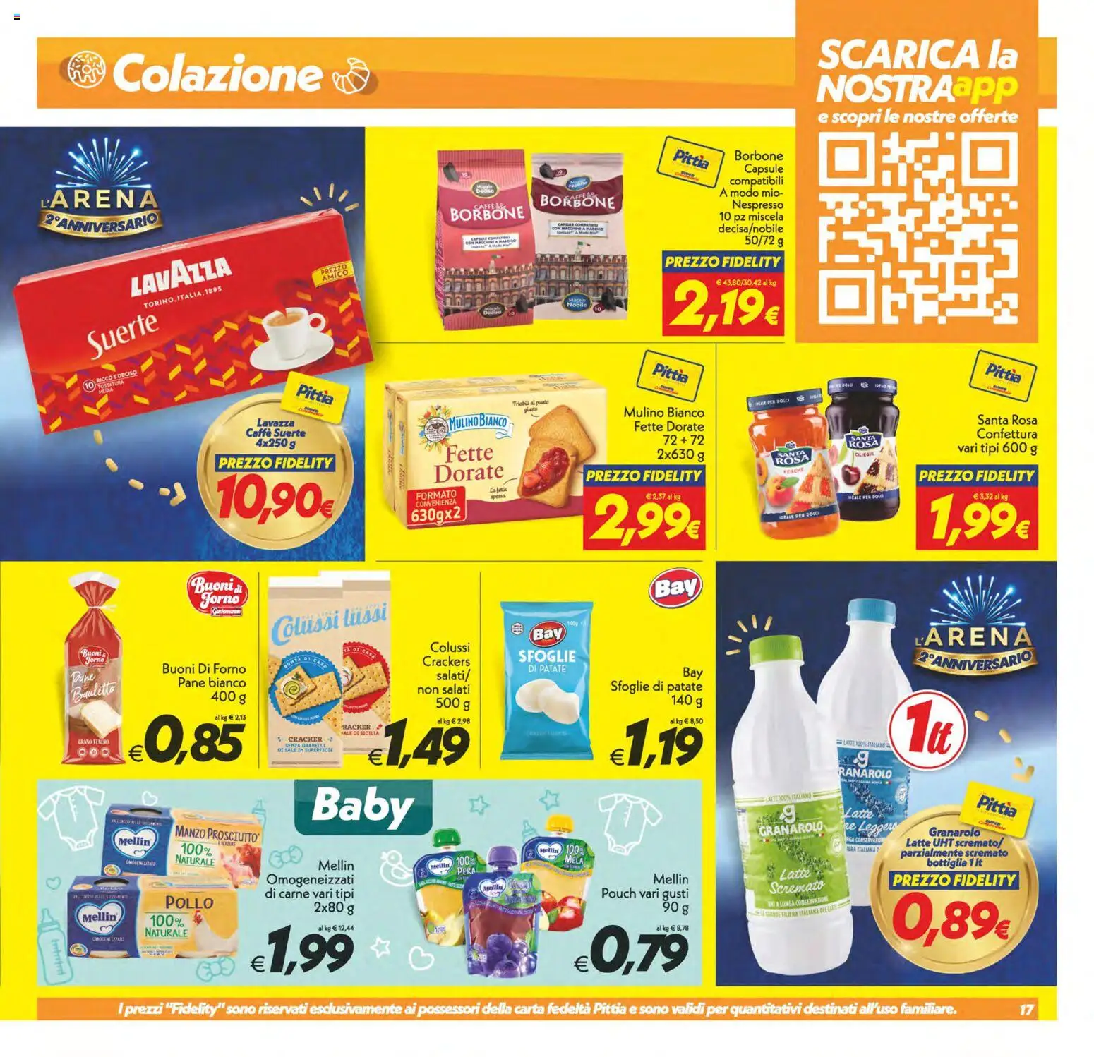 Volantino SuperConveniente del 13/10/2026 | Pagina: 17 | Prodotti: Crackers, Cracker, Carne, Forno