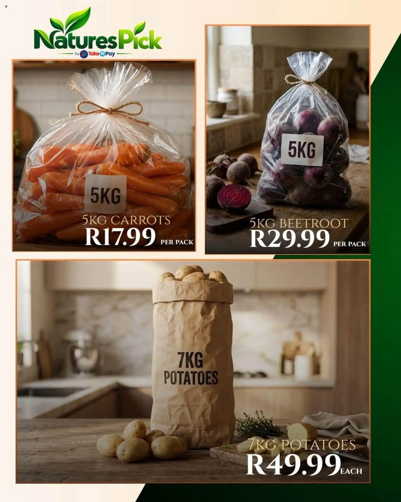 New Take n Pay catalogue – valid from 20/10/2026 | Page: 10 | Products: Carrots, Potatoes