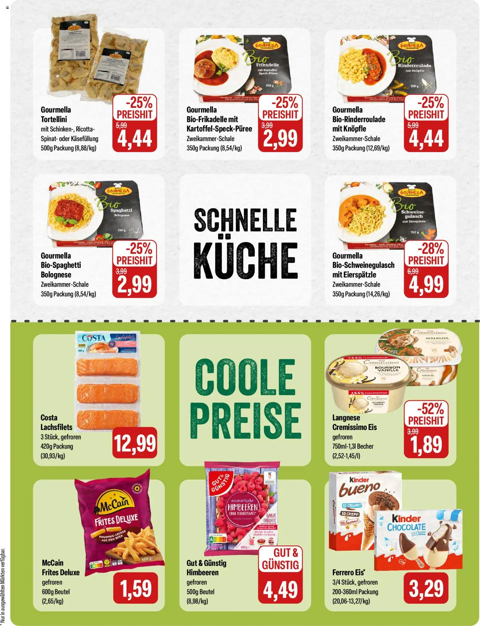 Feneberg Angebote – gültig ab 02.07.2026 | Seite: 13 | Produkte: Himbeeren, Ofen, Cremissimo, Eis