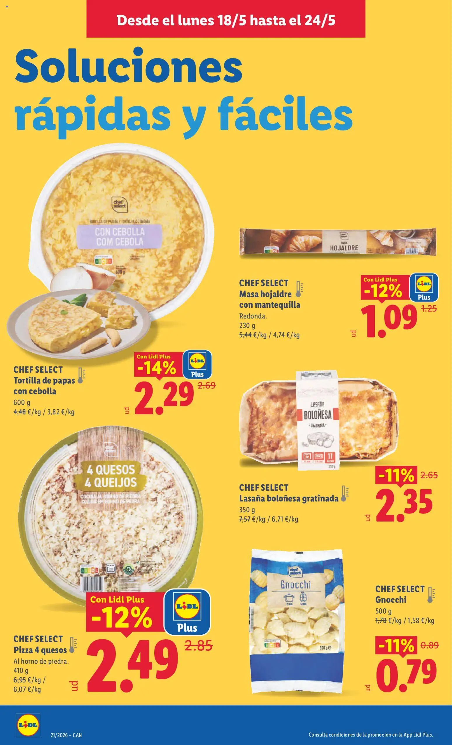 Lidl folleto │ válido desde el 18.05.2026 | Página: 14 | Productos: Παγωμένο τσάι, Horno, Lasaña, Συσκευή ροής