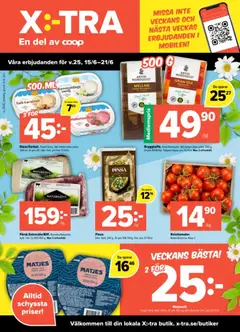 Coop X:-TRA erbjudanden - Förhandsvisning av reklamblad från butik Coop X:-TRA aktuell från 15.06.2026