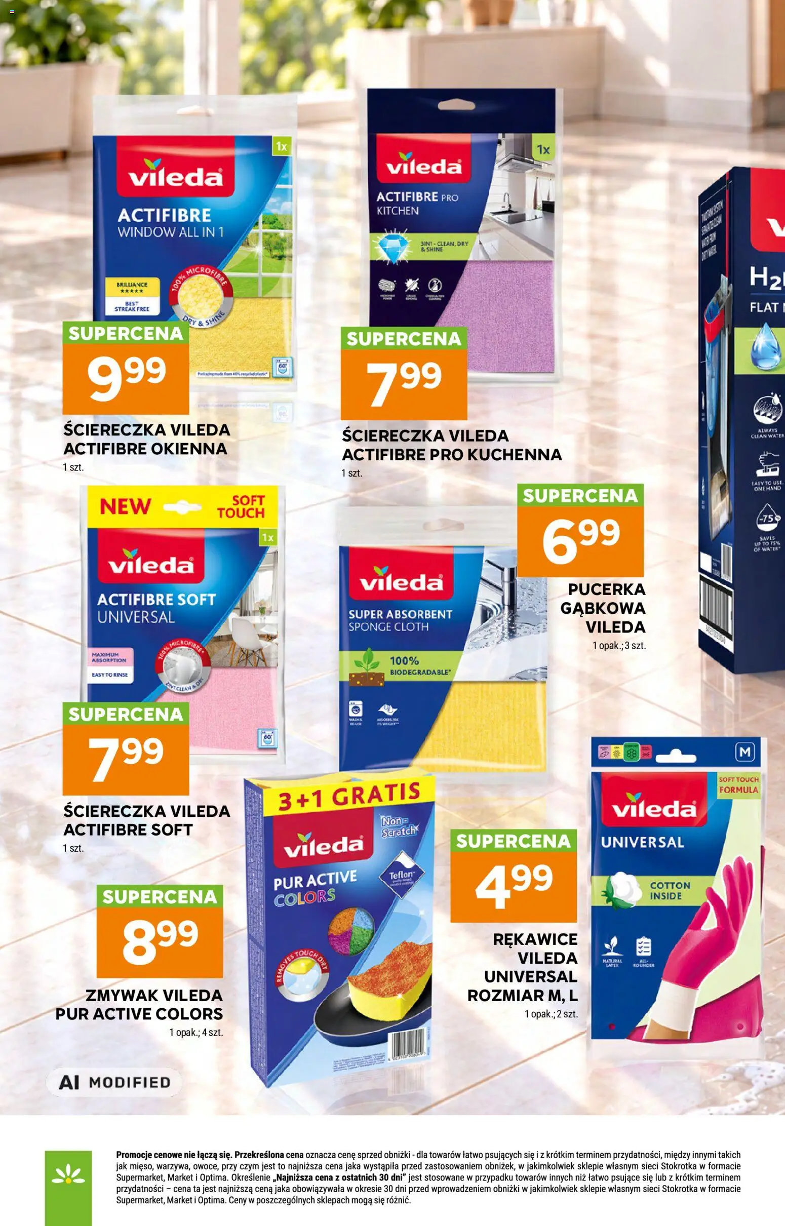 Stokrotka gazetka od 08.10.2026 | Strona: 48 | Produkty: Stokrotka, Vileda