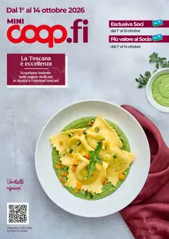 Anteprima del volantino COOP volantino Firenze valido a partire dal 01/10/2026