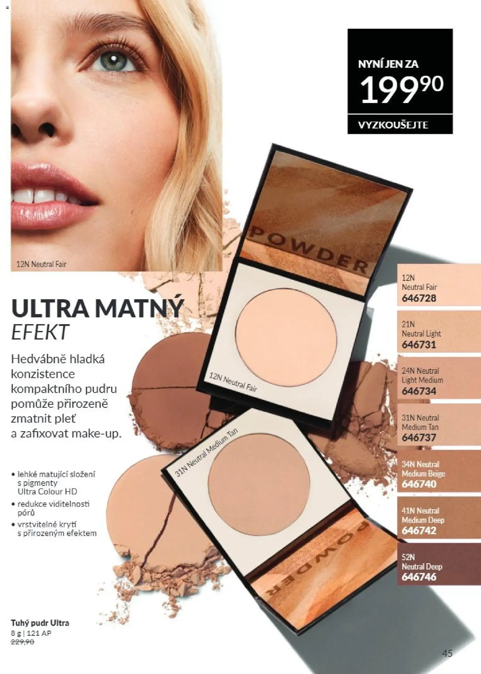 Avon Katalog 08/2026 od 01.08.2026 | Strana: 45 | Produkty: Pudr