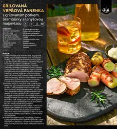 Náhled letáku GRILOVANÁ VEPŘOVÁ PANENKA s grilovaným pórkem, brambůrky a lanýžovou majonézou, Grilovaná vepřová panenka s grilovaným pórkem, brambůrky a lanýžovou majonézou od 01.07.2026 | Strana: 49