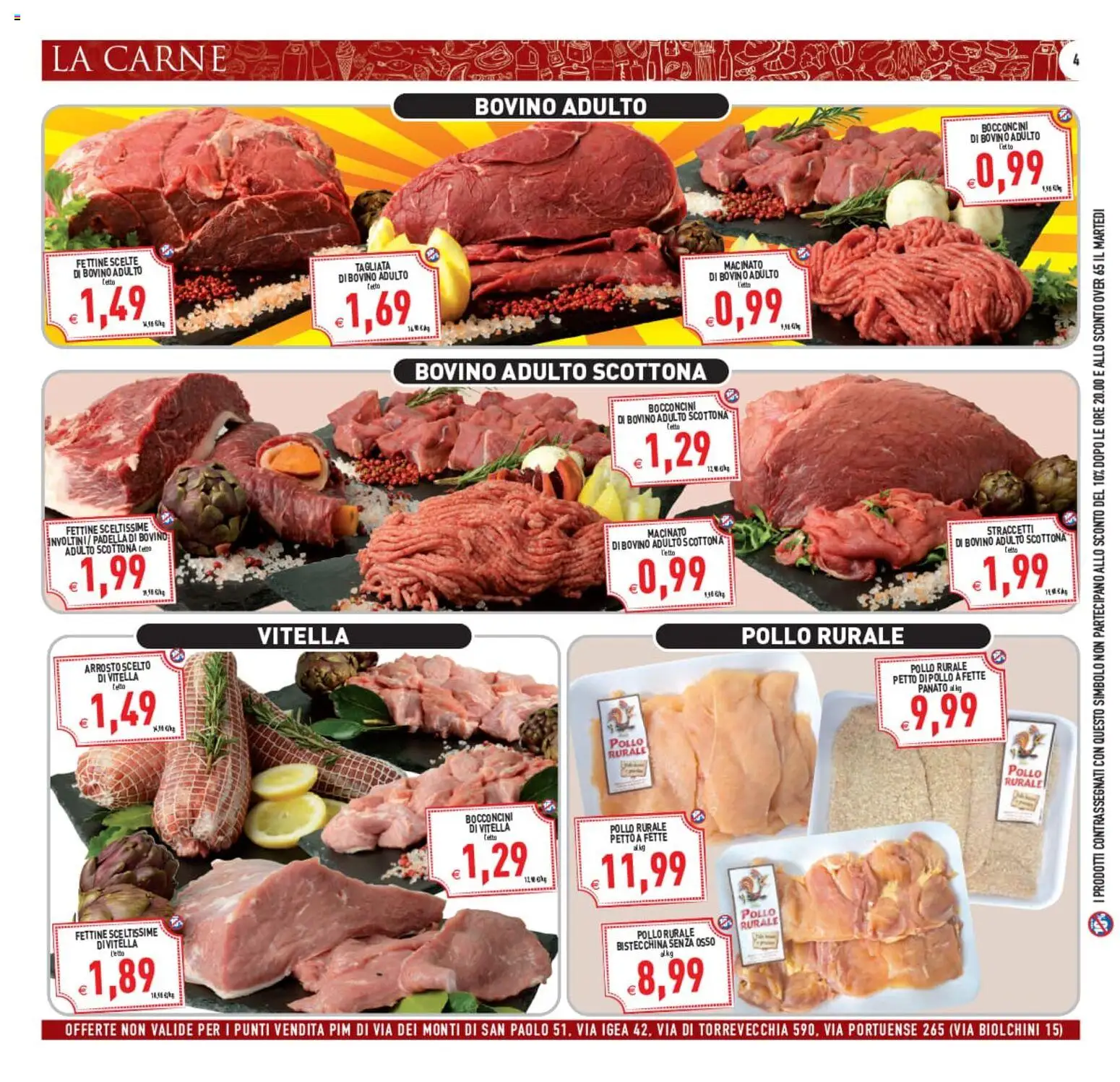 Volantino PIM Supermercati del 19.06.2026 | Pagina: 4