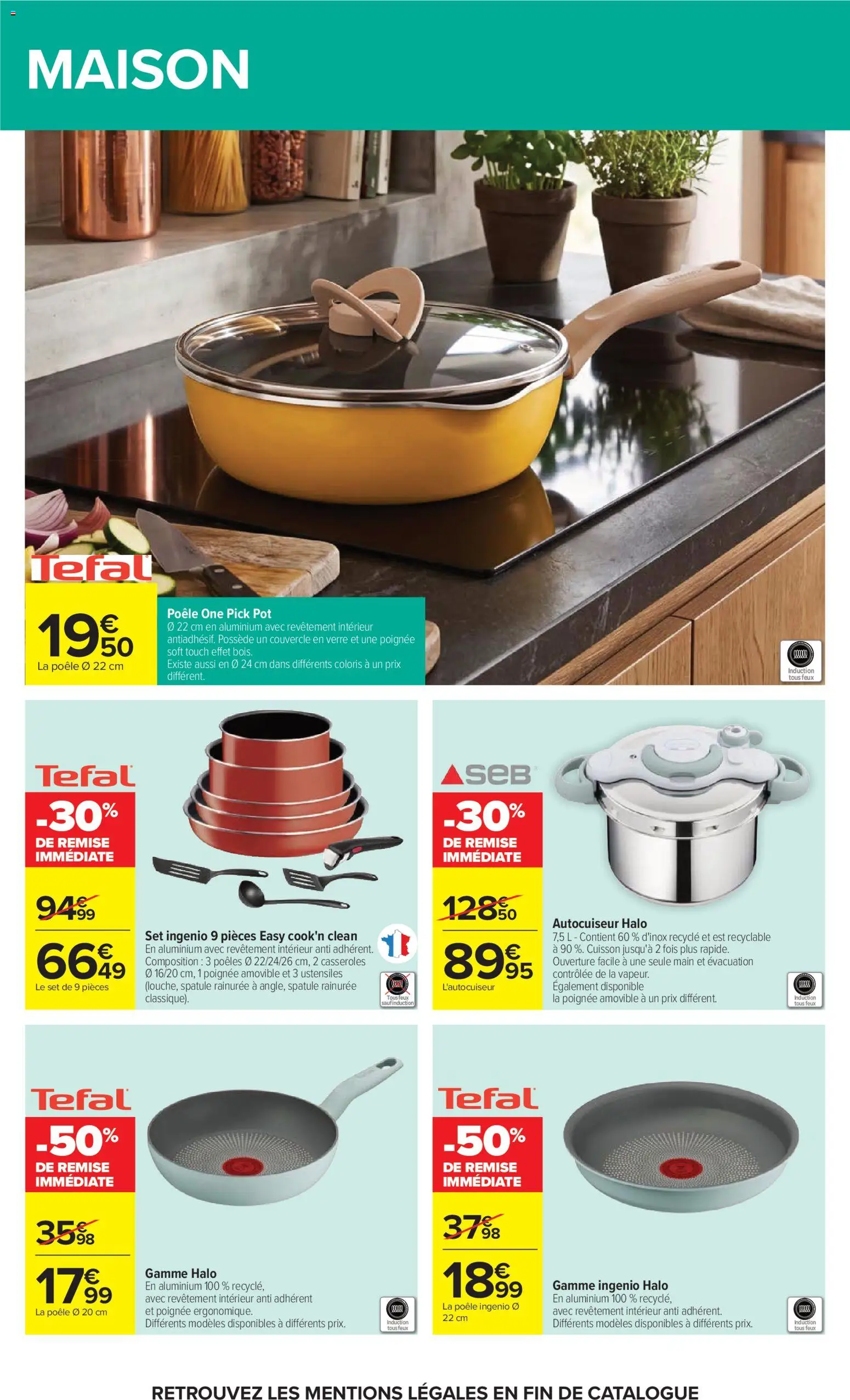 {H1} | Page: 70 | Produits: Couvercle, Poêle, Autocuiseur, Casseroles