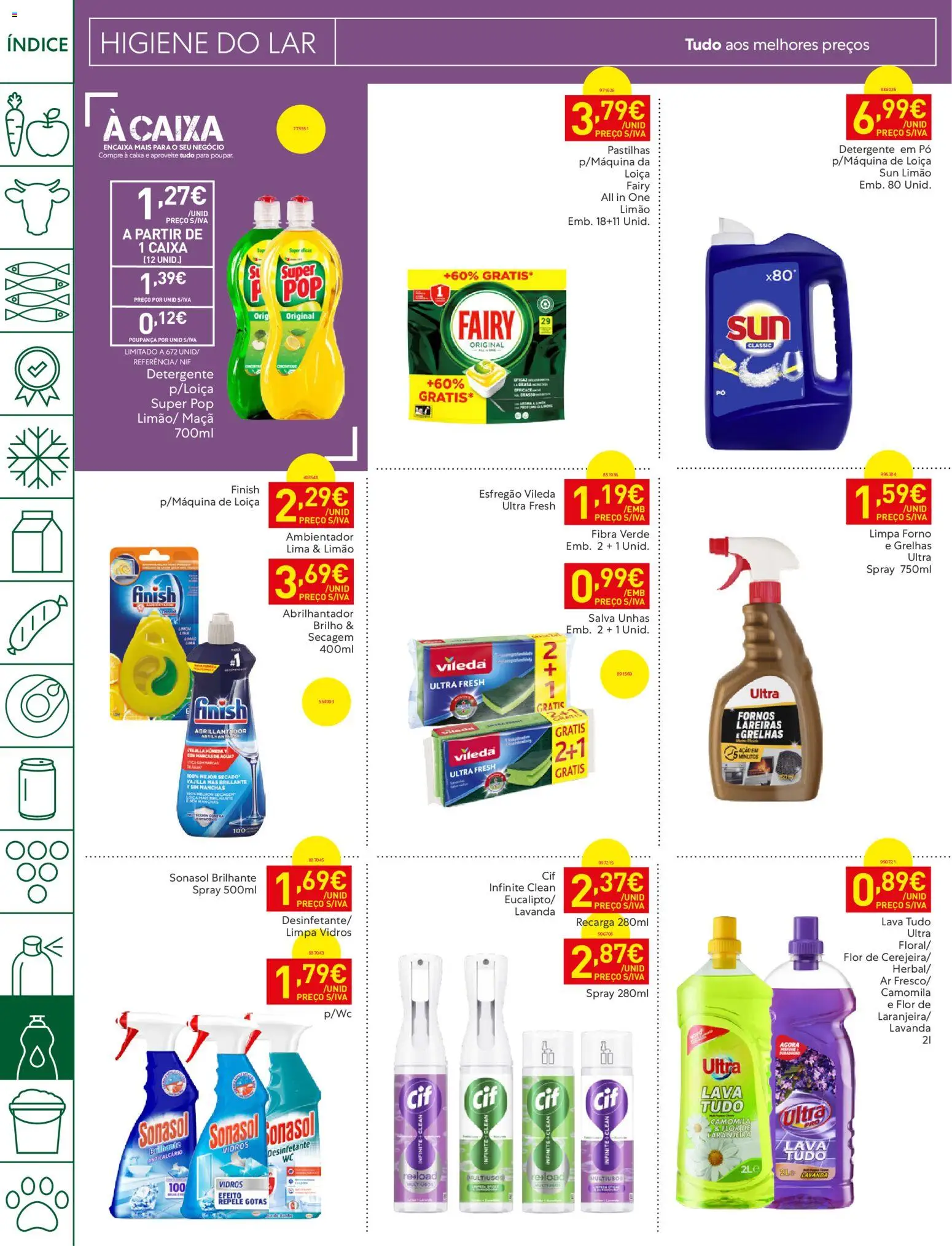 Recheio folheto Madeira │ válido de 18/08/2026 | Página: 34 | Produtos: Forno, Detergente, Ambientador, Lima