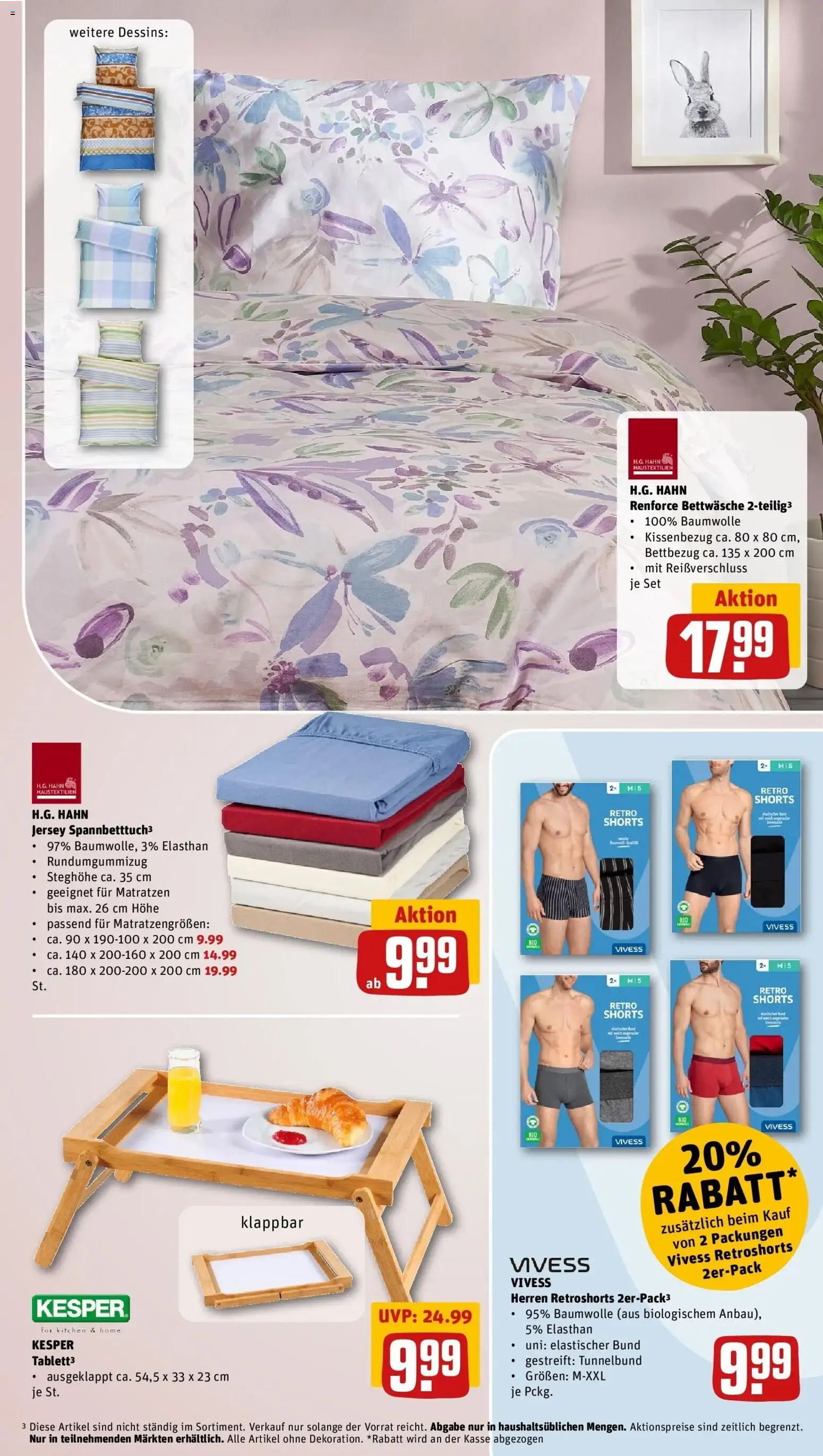 REWE Prospekt ab 10.08.2026 zum Blättern » Angebote | Seite: 39 | Produkte: Bettwäsche