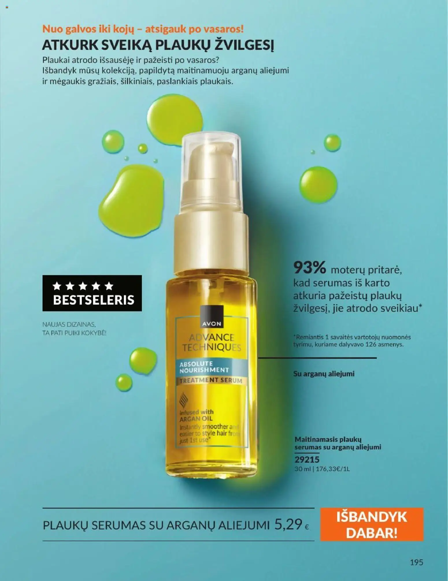 AVON akcijos nuo 2026.09.01 | Puslapis: 195