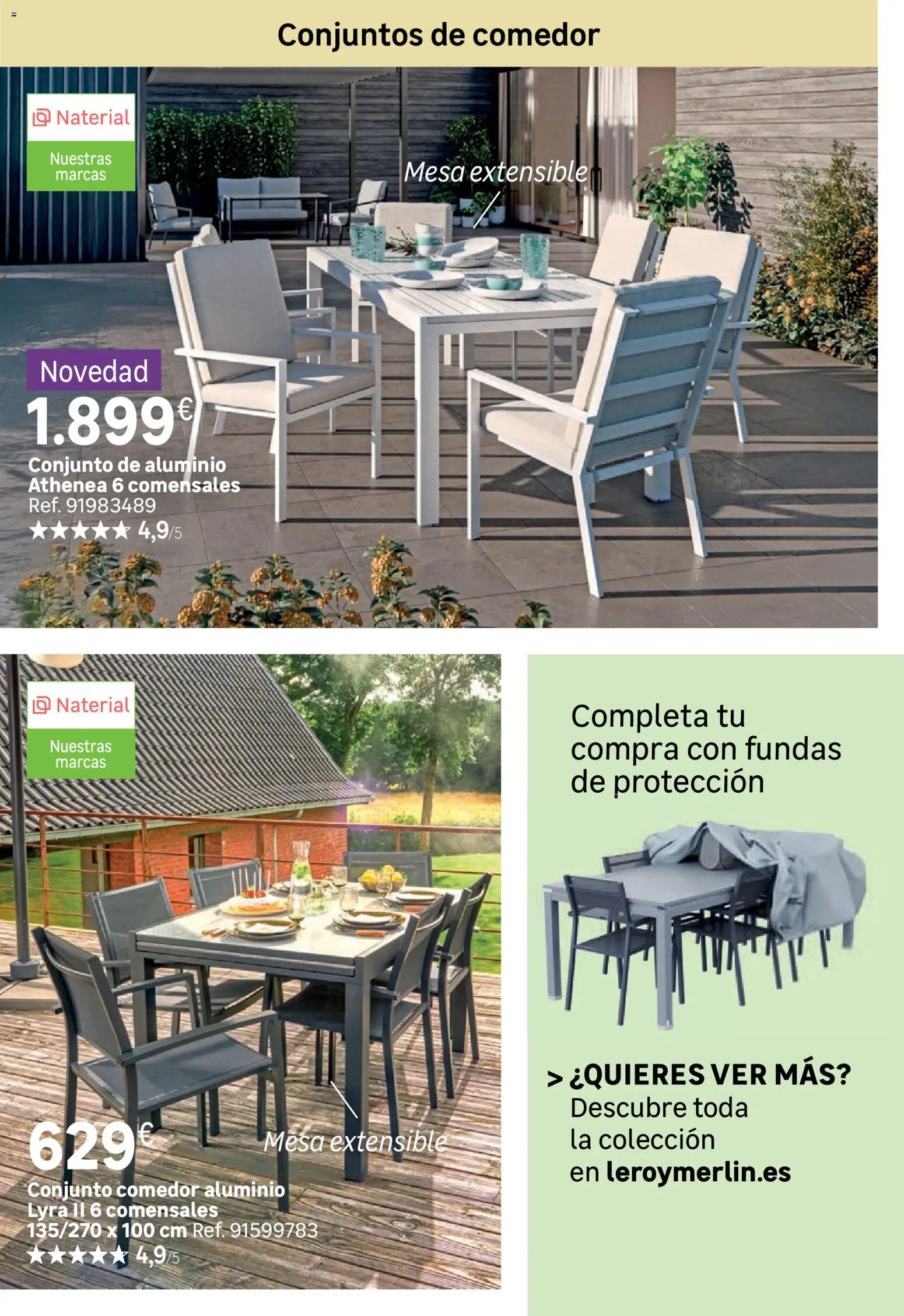 Leroy Merlin catálogo │ válido desde el 24.03.2026 | Página: 11 | Productos: Mesa extensible, Mesa