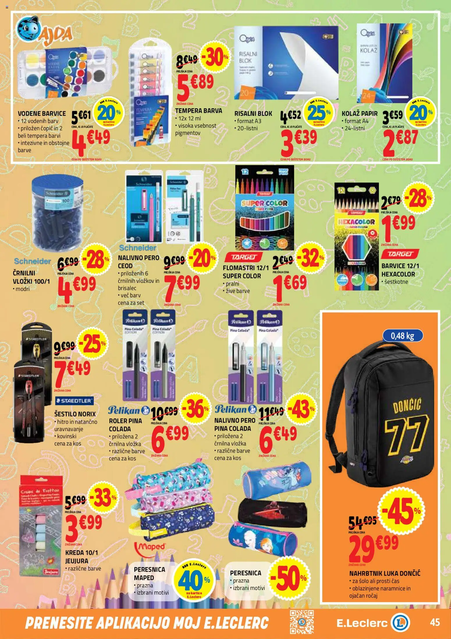Novi E.leclerc katalog ponudbe – veljaven od 24.06.2026 | Stran: 45