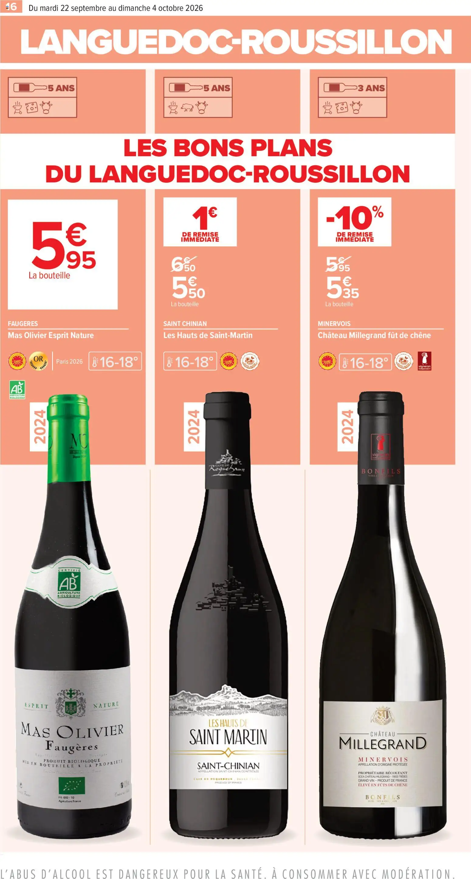 {H1} | Page: 16 | Produits: Olivier, Bouteille, Vin