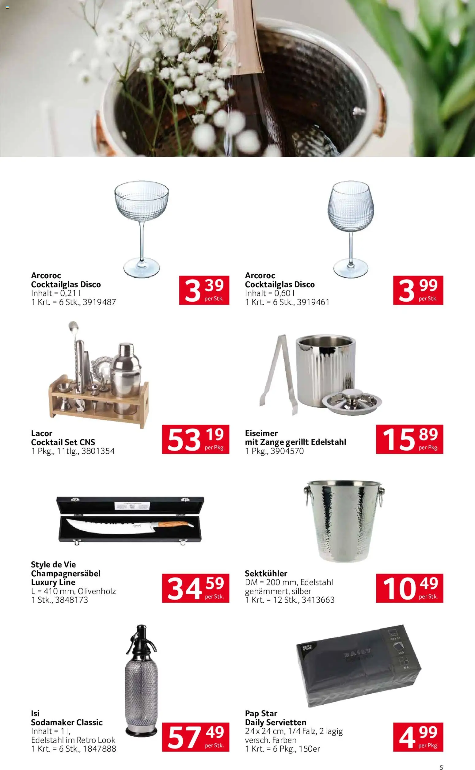 Transgourmet FESTLICH AUFGETISCHT gültig ab 02.11.2026 | Seite: 5