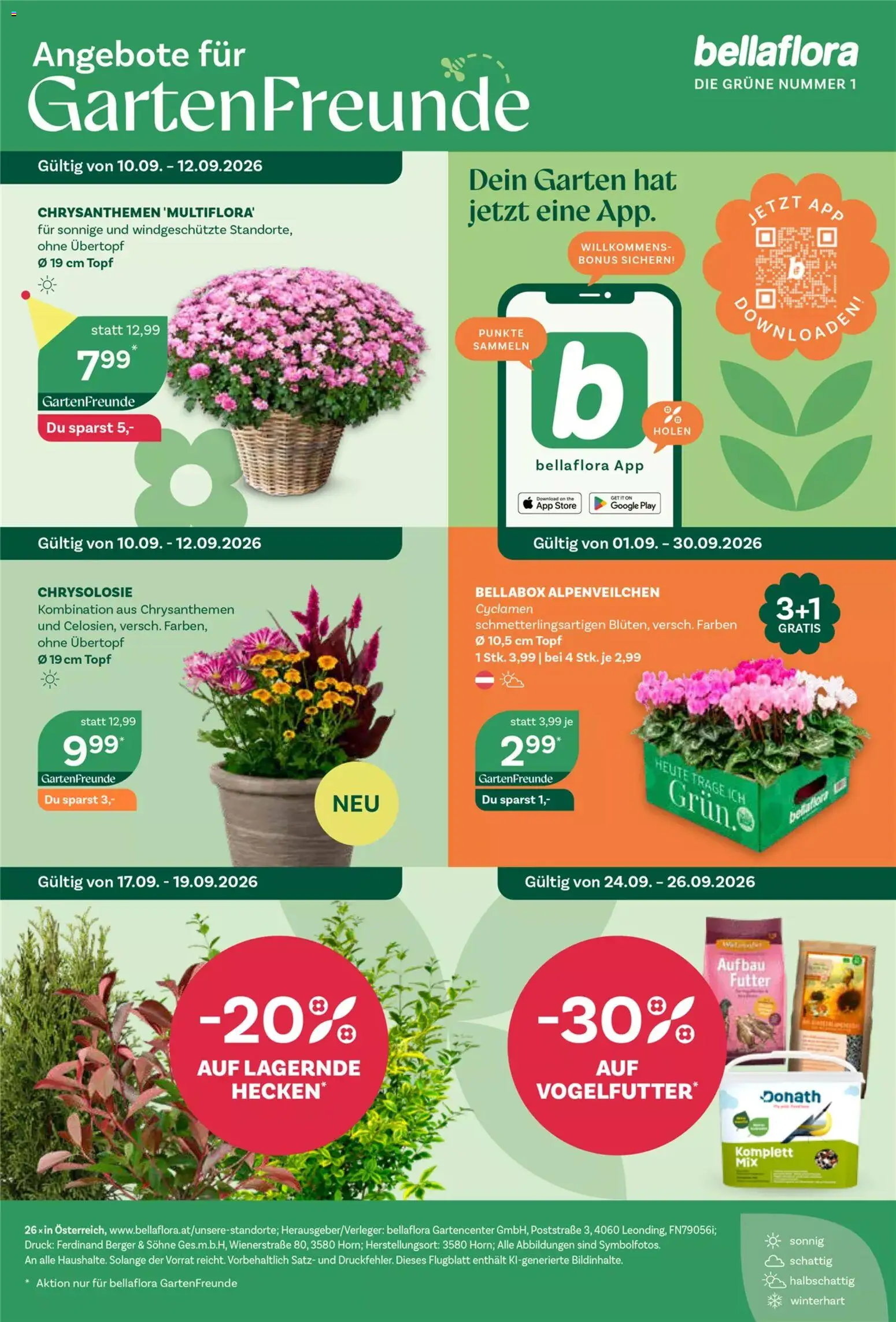 bellaflora Flugblatt gültig ab 10.09.2026 | Seite: 5