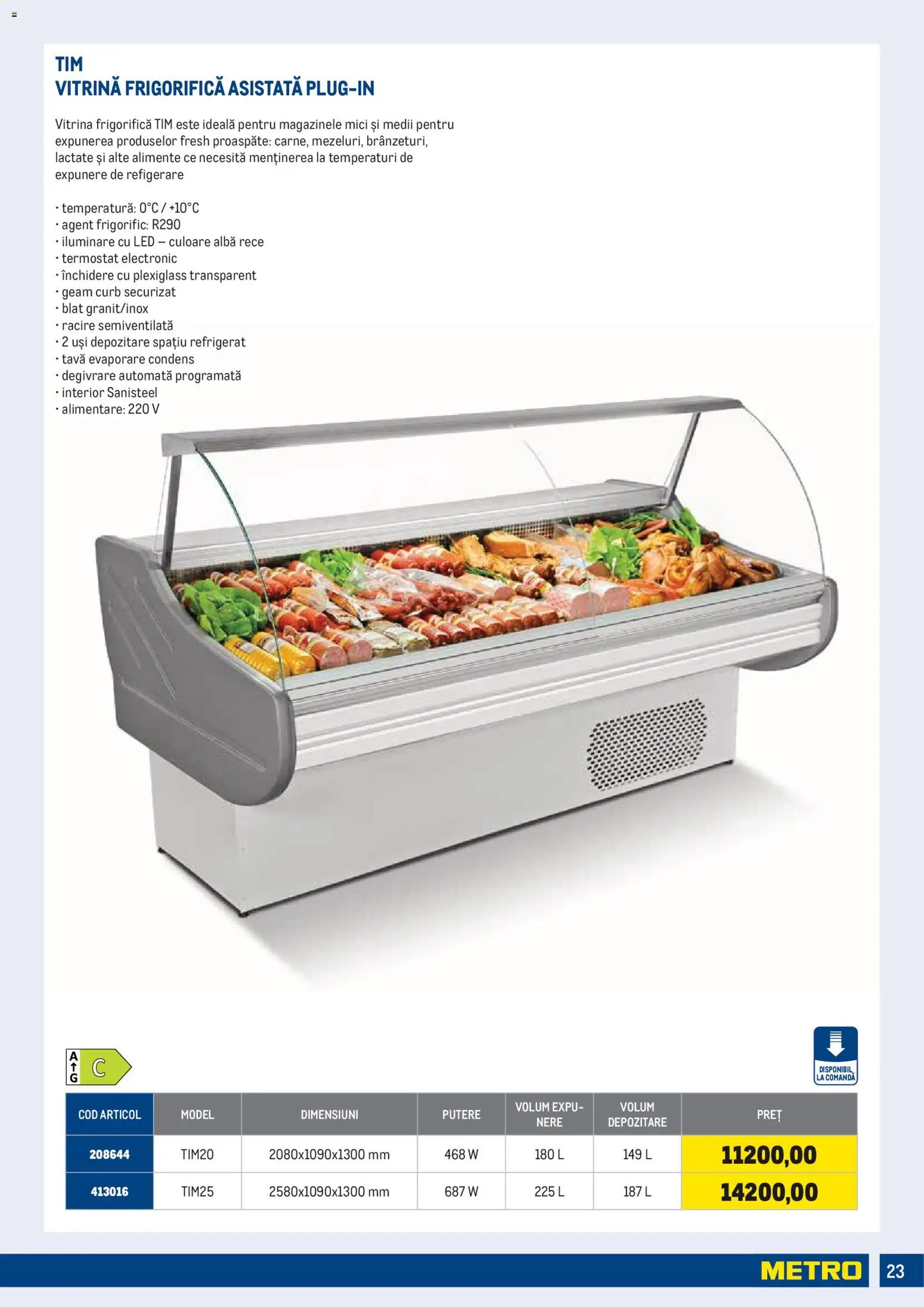 Noul catalog Metro – valabil de la 01.07.2026 | Pagină: 23 | Produse: Babak, Vitrină, Mici