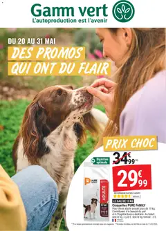 Gamm vert - Prévisualisation de Gamm vert Des promos qui ont du flair valide à partir de 20.05.2026