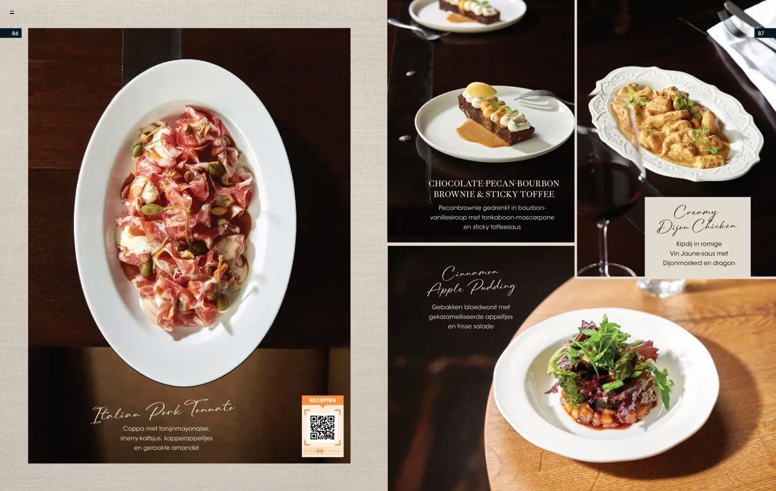 {H1} | Pagina: 44 | Producten: Bloedworst, Bourbon, Salade, Pudding