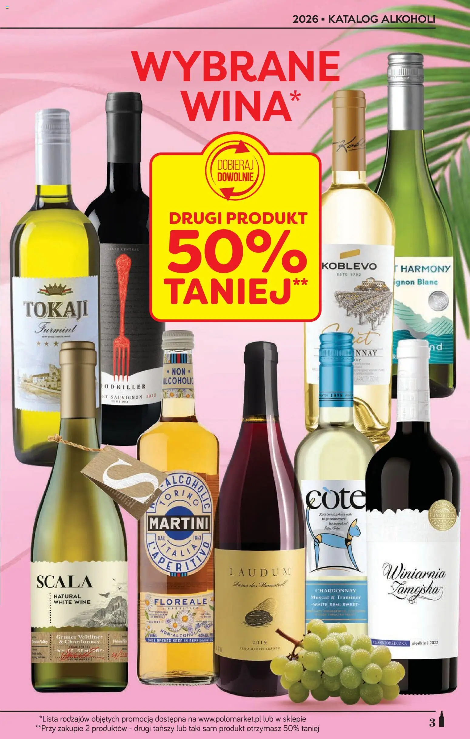 POLOmarket katalog - Alkoholi od 02.07.2026 | Strona: 3 | Produkty: Martini, Chardonnay, Winiarnia, Porzeczka